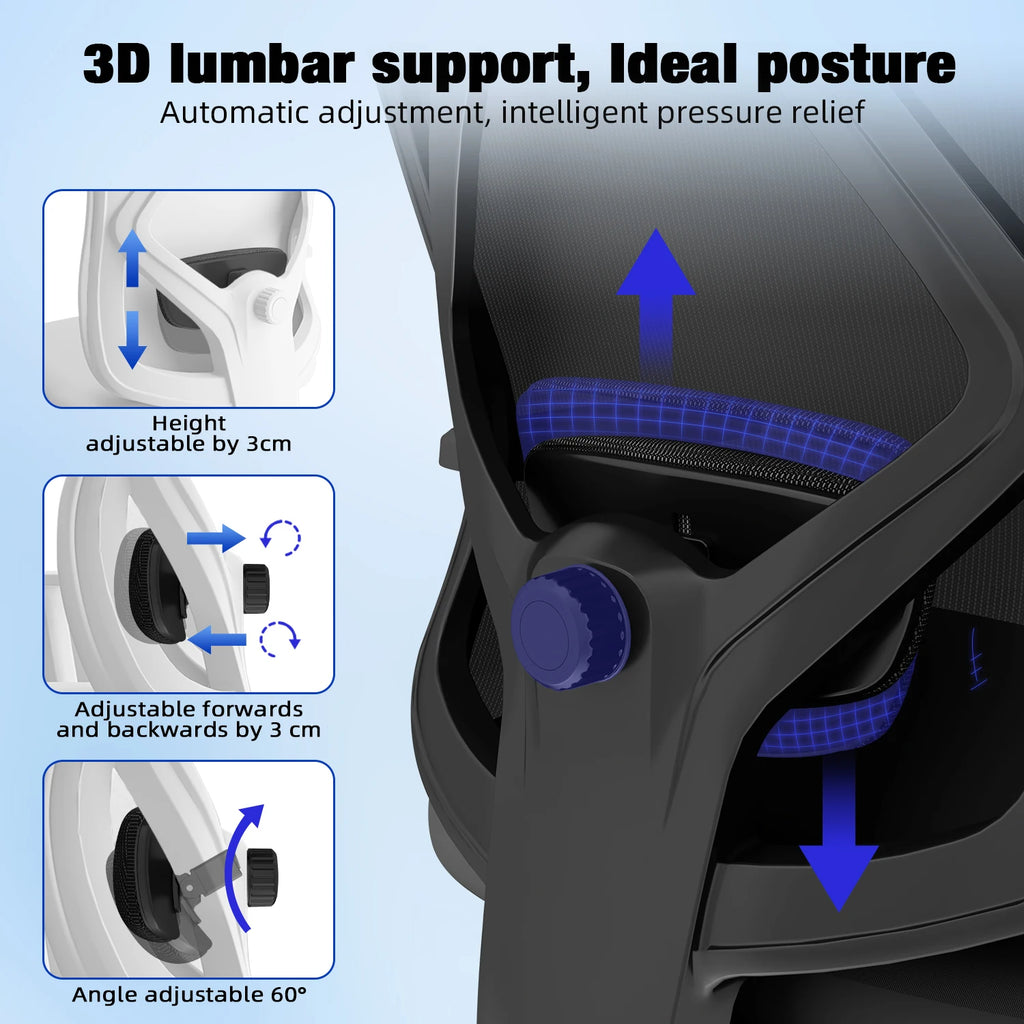 Chaise de bureau robuste inclinable -