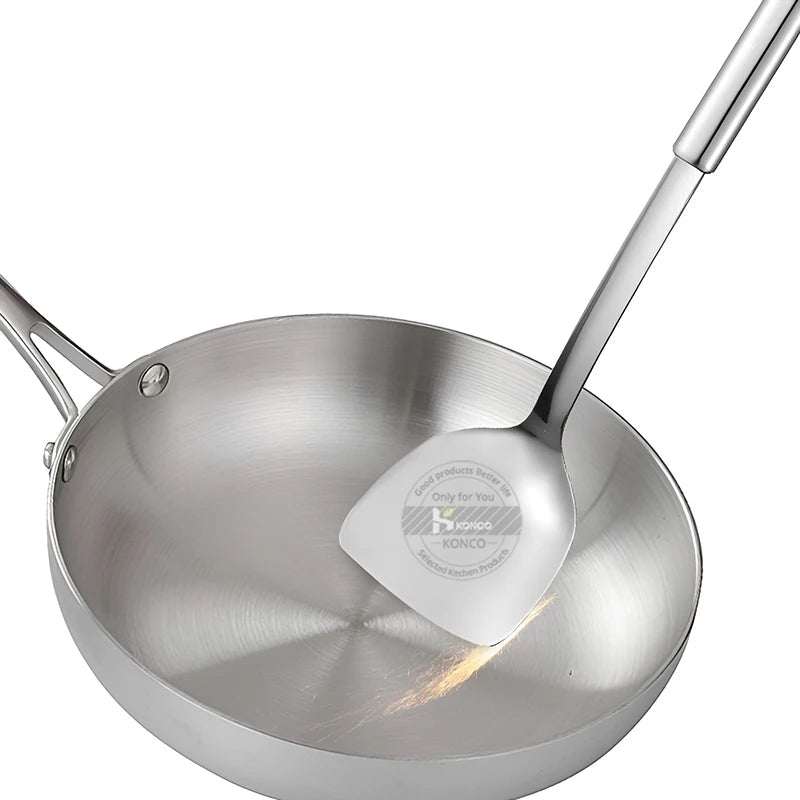 Poêle inox pour plat signature -