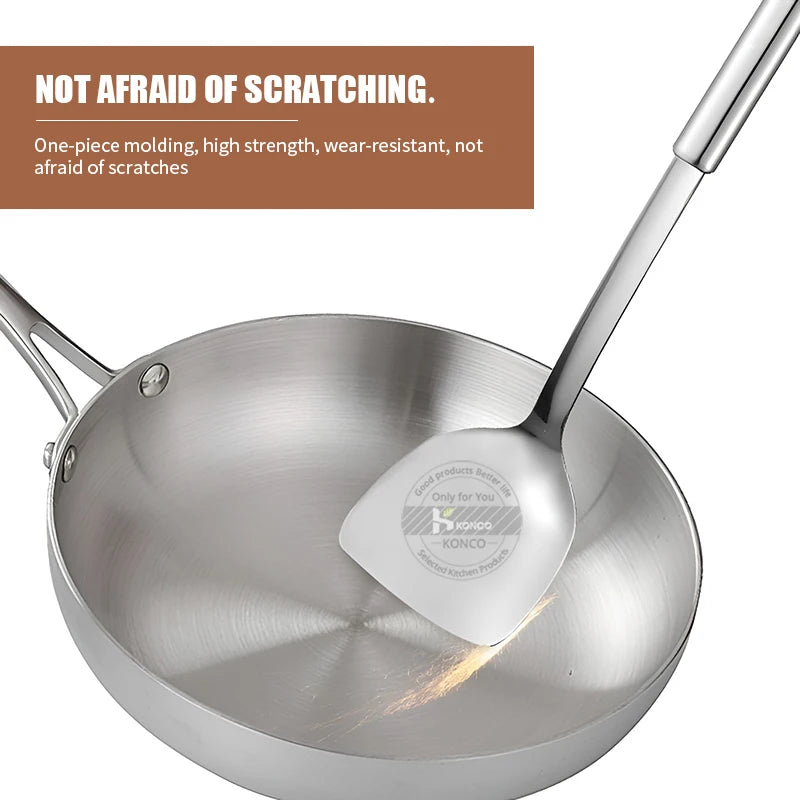 Poêle inox pour plat signature -