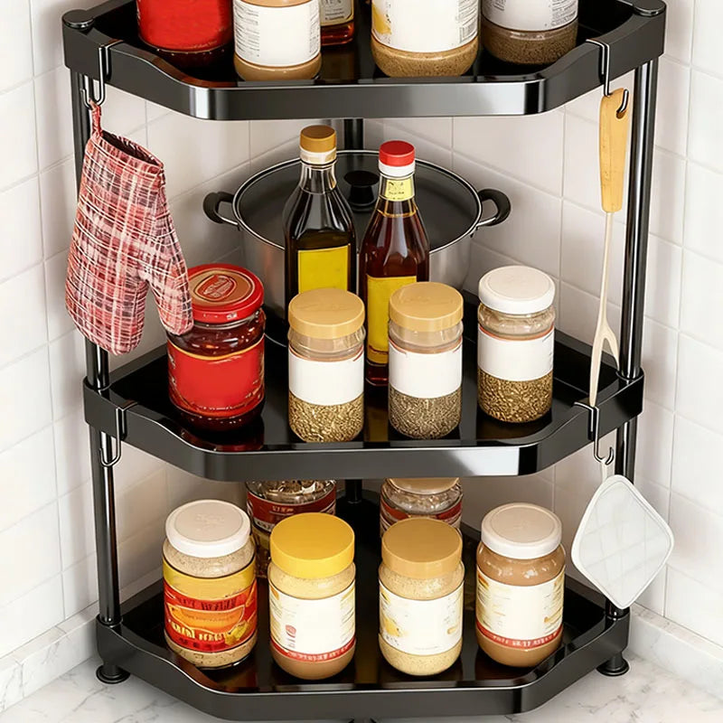 Étagère d'angle pas cher pour cuisine -