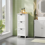 Étagère salle de bain ou salon moderne 32x81x30cm -