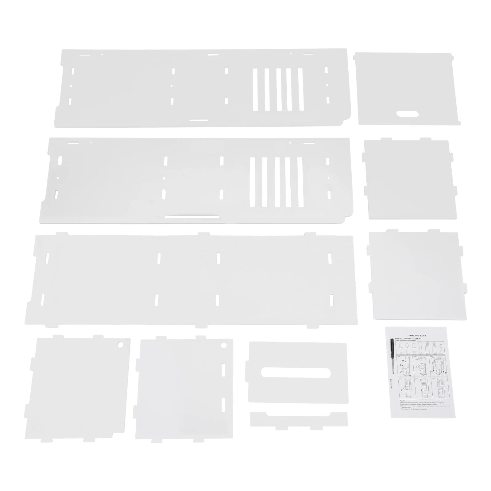 Étagère salle de bain simple 24*24*80cm -