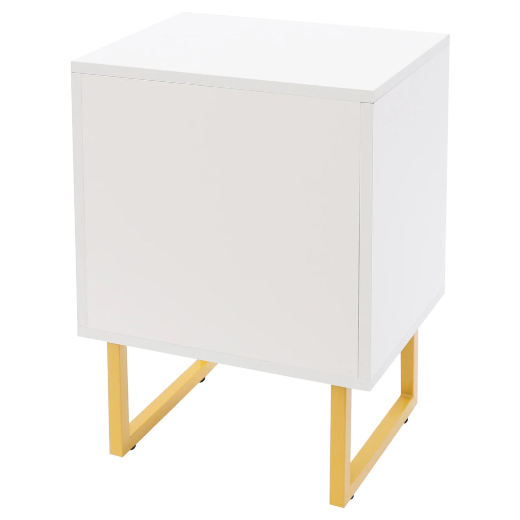 Table de nuit rotin robuste -