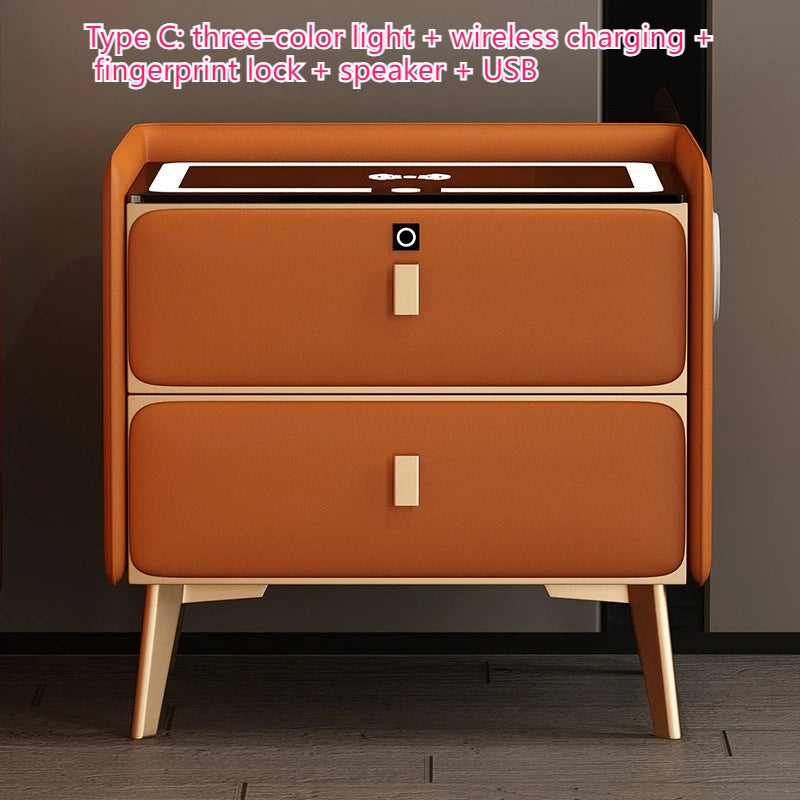 Table de nuit bois moderne de luxe - EF