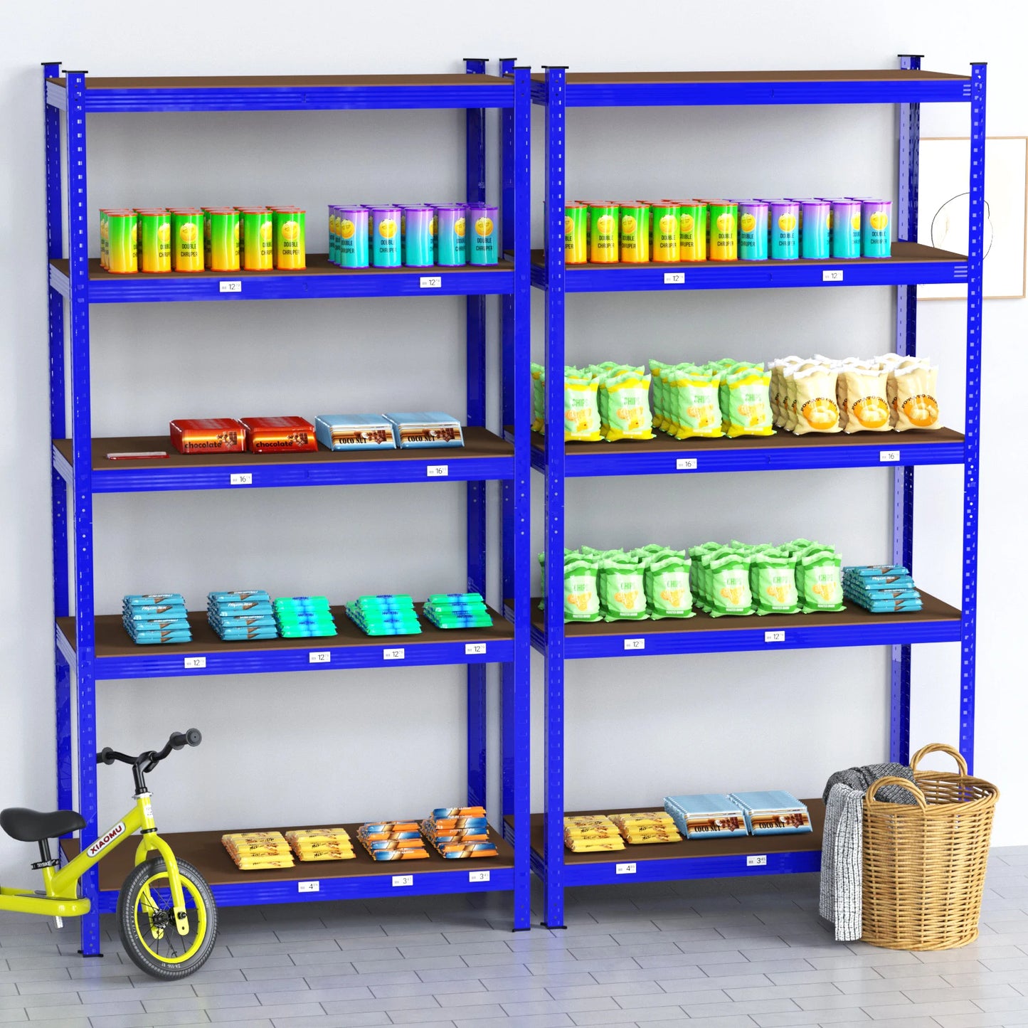 étagère garage 180x90x40cm -