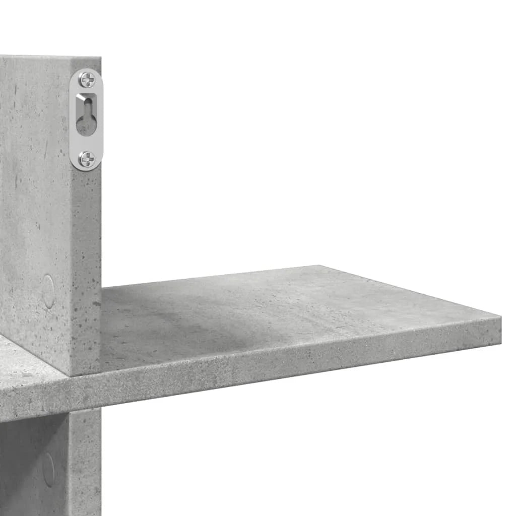 étagère murale fixation invisible 124.5x18x60.5 cm -