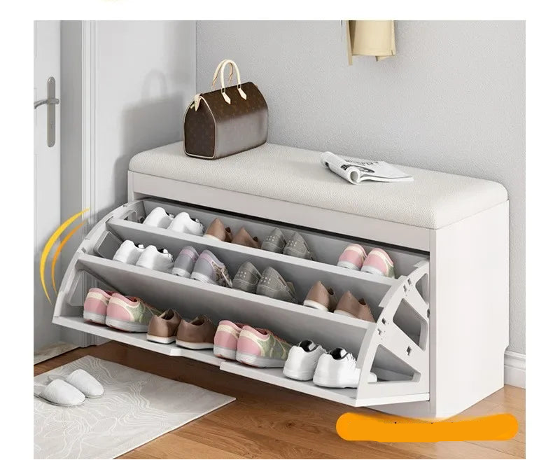 Meuble à chaussure banc premium -