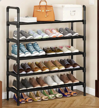Meuble à chaussure métal multi étagère -