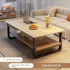 Table basse d'appoint pour canapé appartement - D-120CM