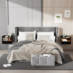 Table de chevet suspendu design flottante en option noir /blanc -