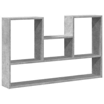 Rangement étagère murale 99x15x60 cm - Gris