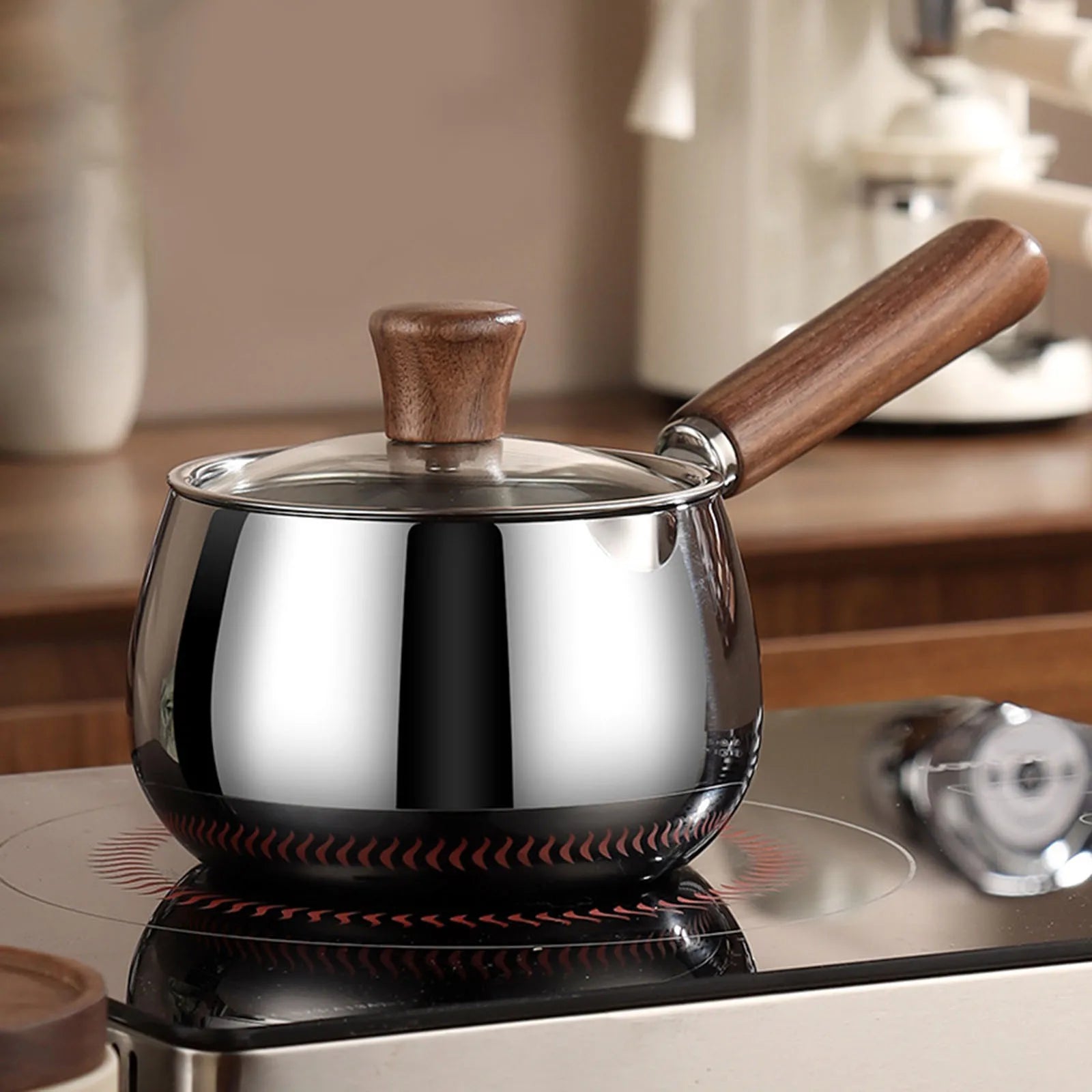 Casserole inox à thé ou café de petite taille -