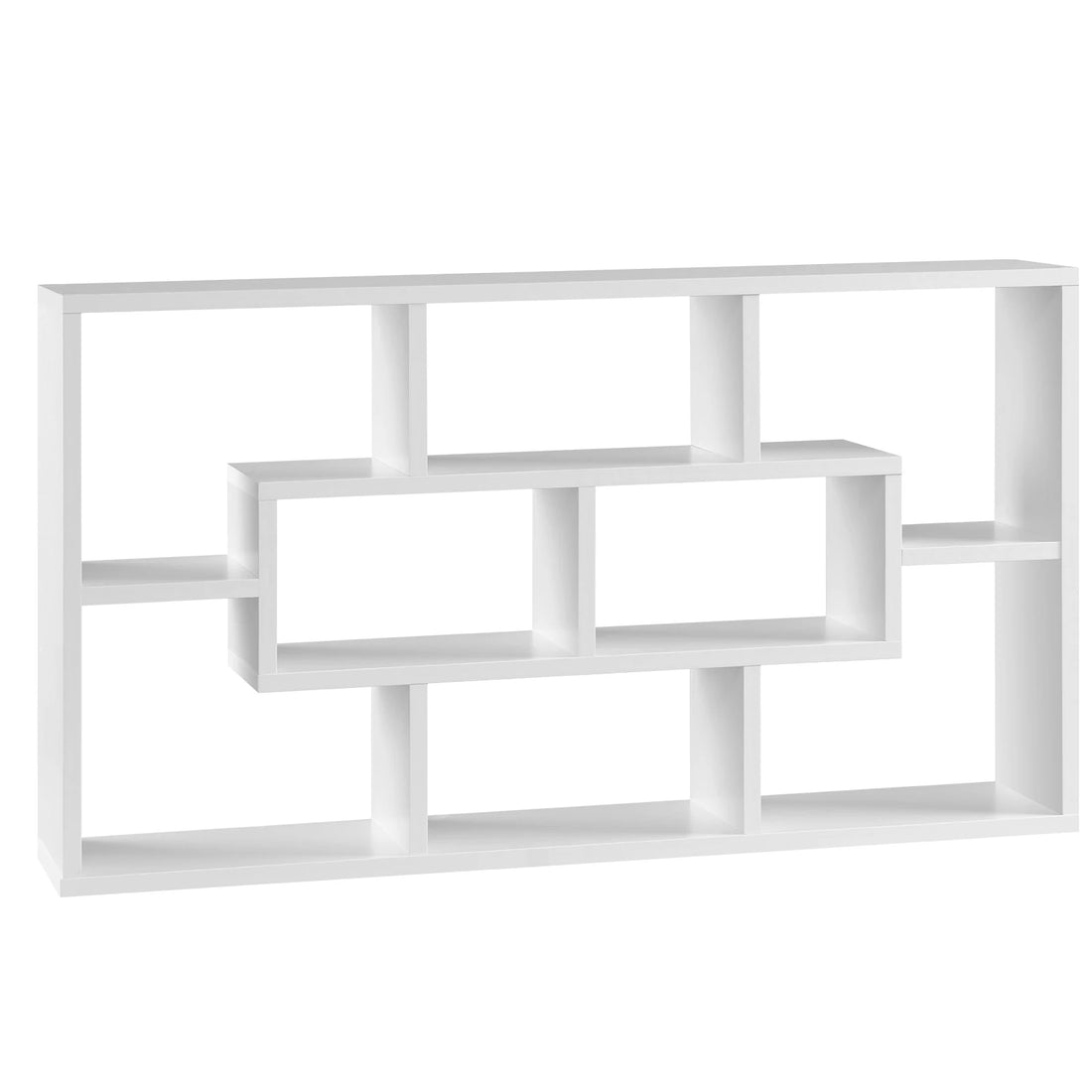 étagère murale cadre blanche 85x16x48cm -
