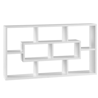 étagère murale cadre blanche 85x16x48cm -