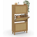 Petit meuble de rangement salle de bain à chaussures -