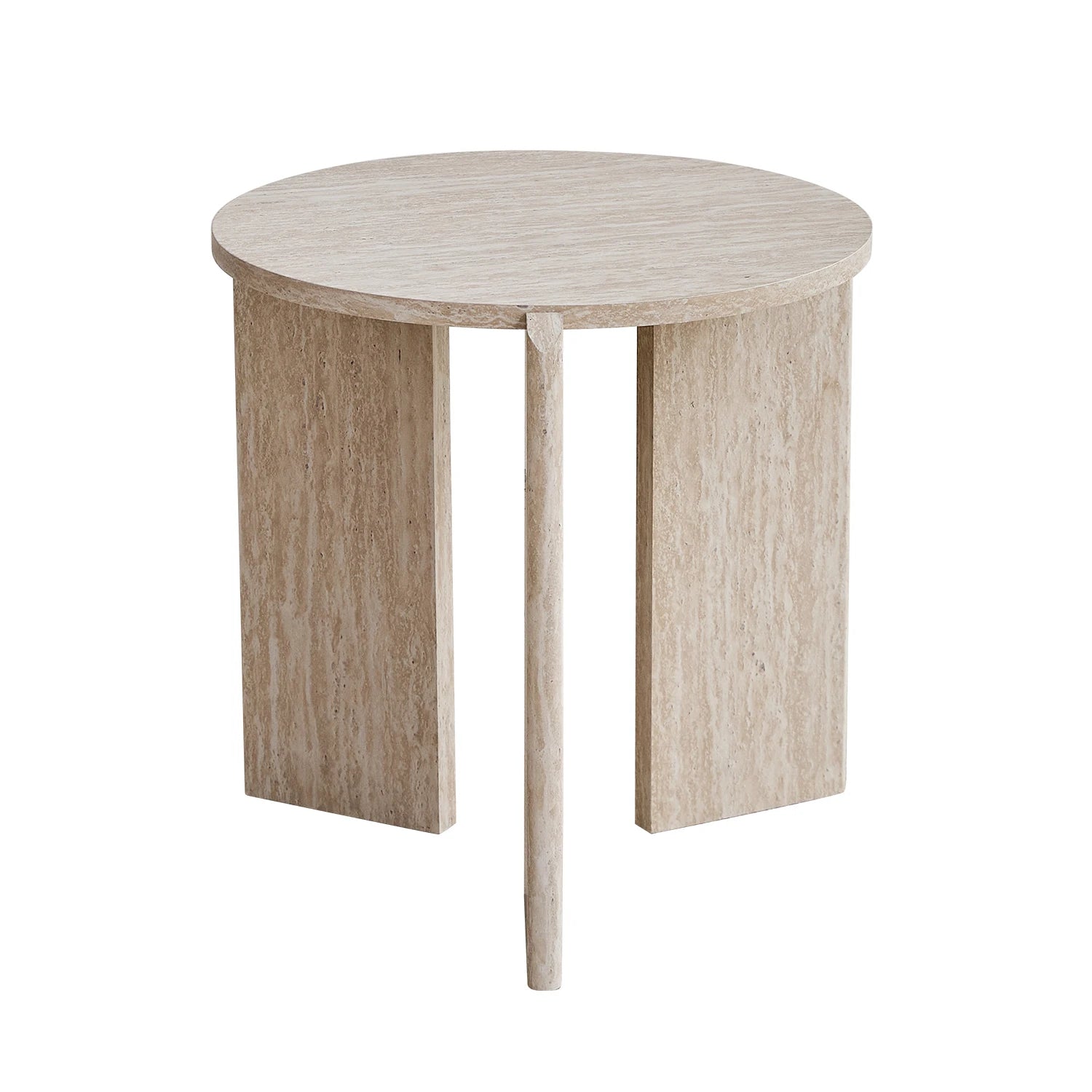 Table basse bois gris minimaliste 2 ensembles -