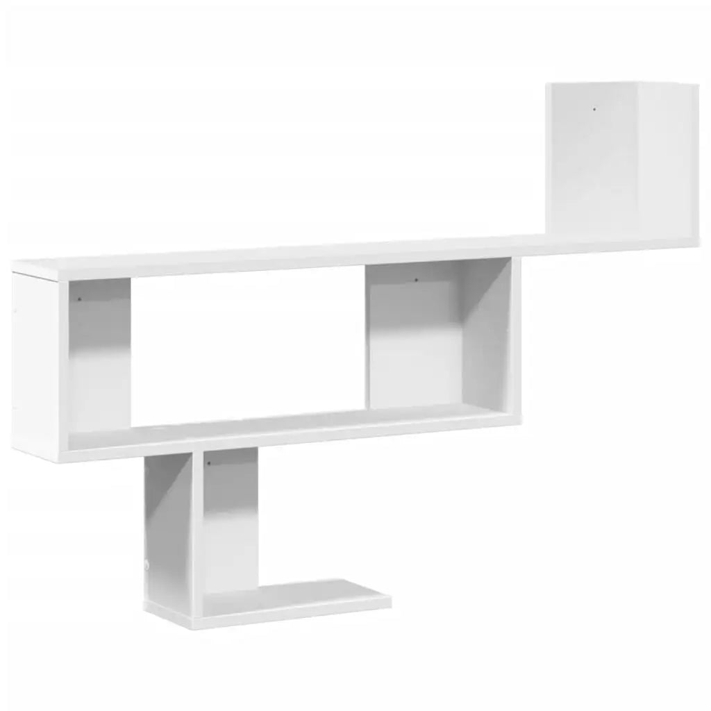 étagère murale blanche 100x15x70 cm -