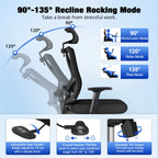 Chaise de bureau robuste inclinable -