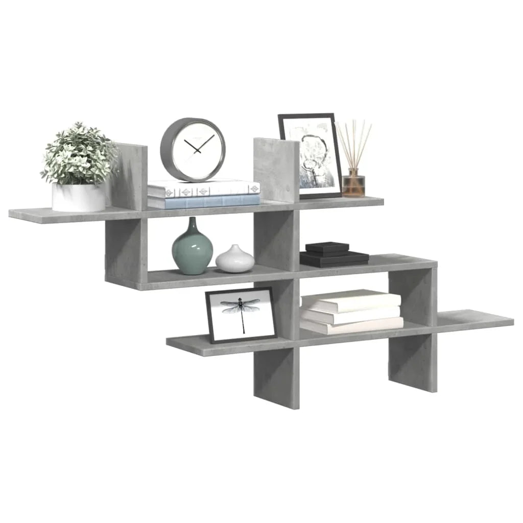 étagère murale fixation invisible 124.5x18x60.5 cm -