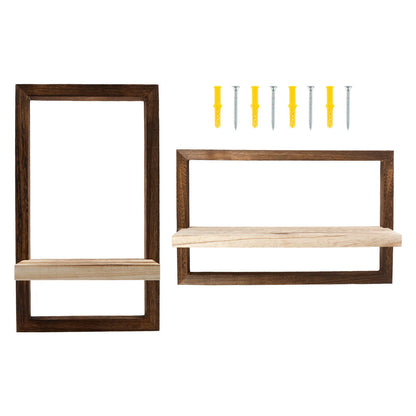 étagère murale carré 2 Pcs - étagère 2pcs