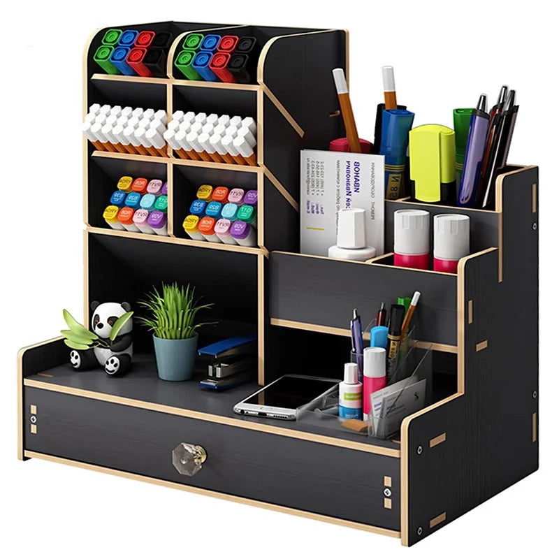 étagère bureau en bois massif DIY -