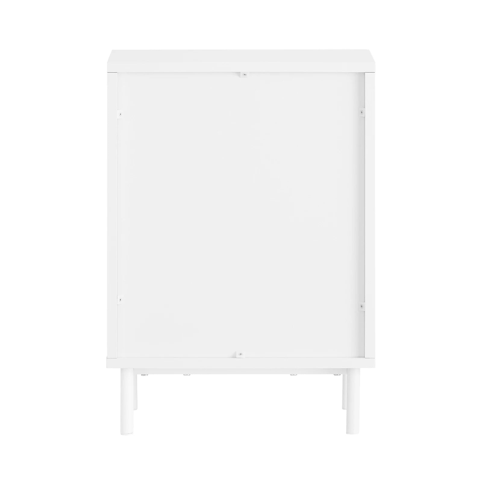 Table de chevet solide avec 1 porte -