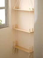 étagère bois rangement mural -