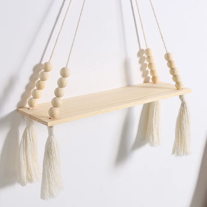 étagère bois rangement mural -