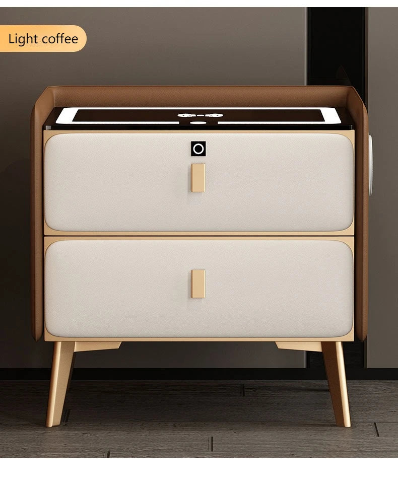 Table de nuit bois moderne de luxe -