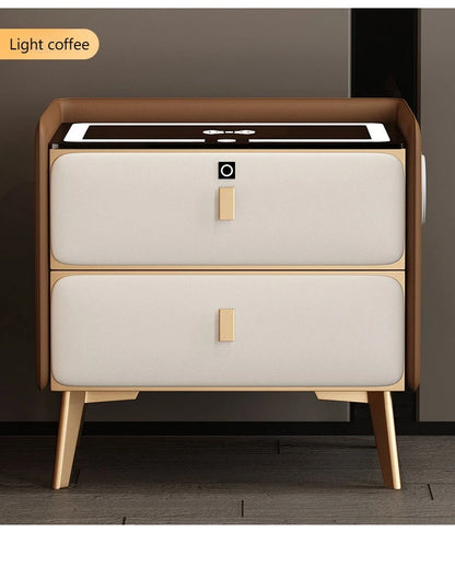 Table de nuit bois moderne de luxe -