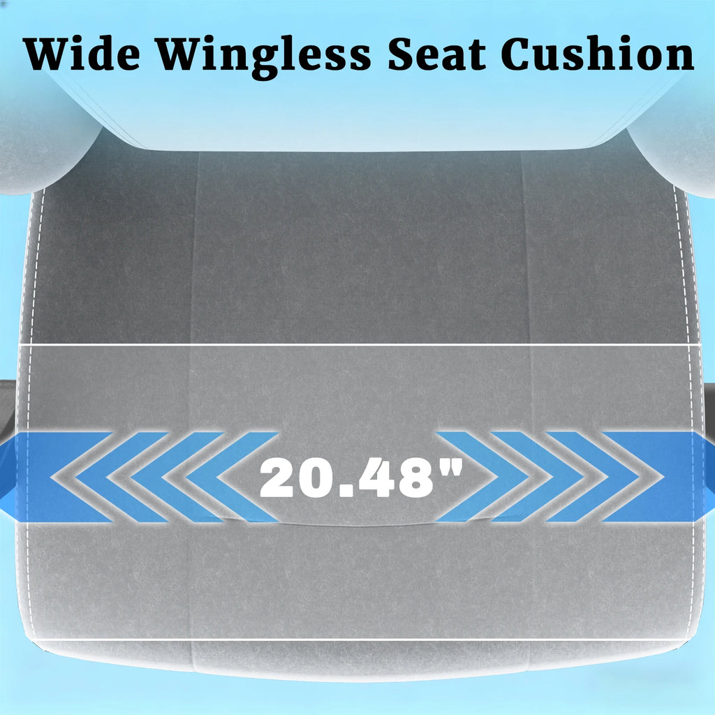 Chaise de bureau blanche ergonomique -