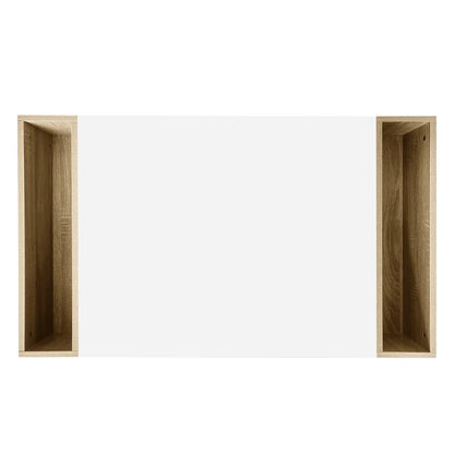 Table basse blanc scandinave 105 X 60 X 40 Cm -