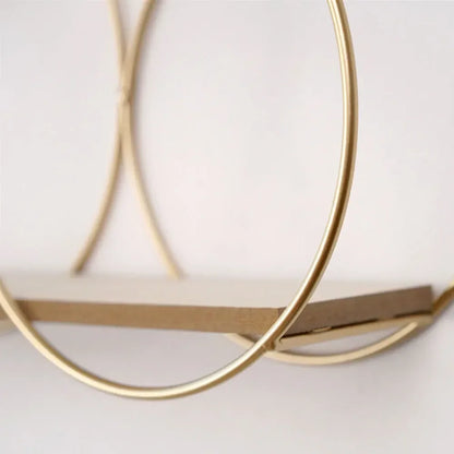 étagère bois salle de bain -