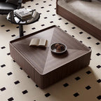 Table basse bois pour hôtel ou maison de luxe -