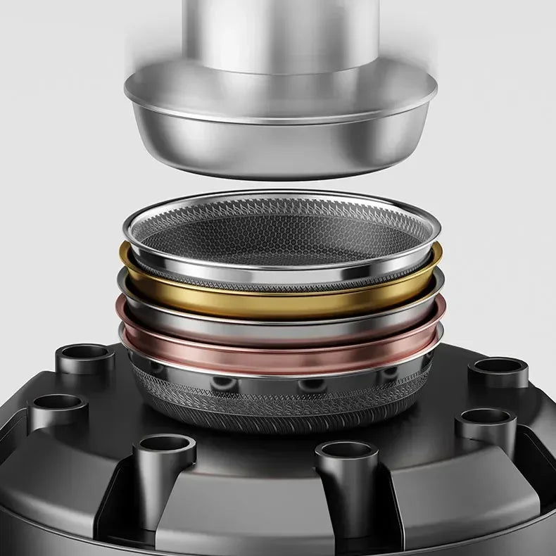 Poêle inox antiadhésif haut de gamme -