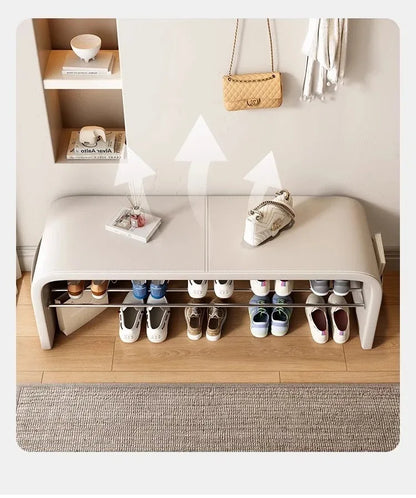 Meuble à chaussure banc de luxe -
