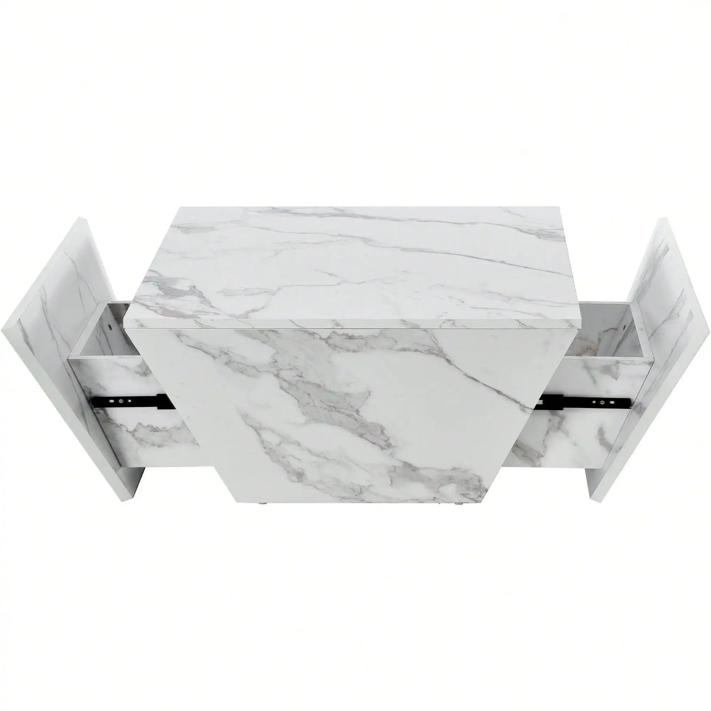 Table basse marbre blanc - Blanc Table basse