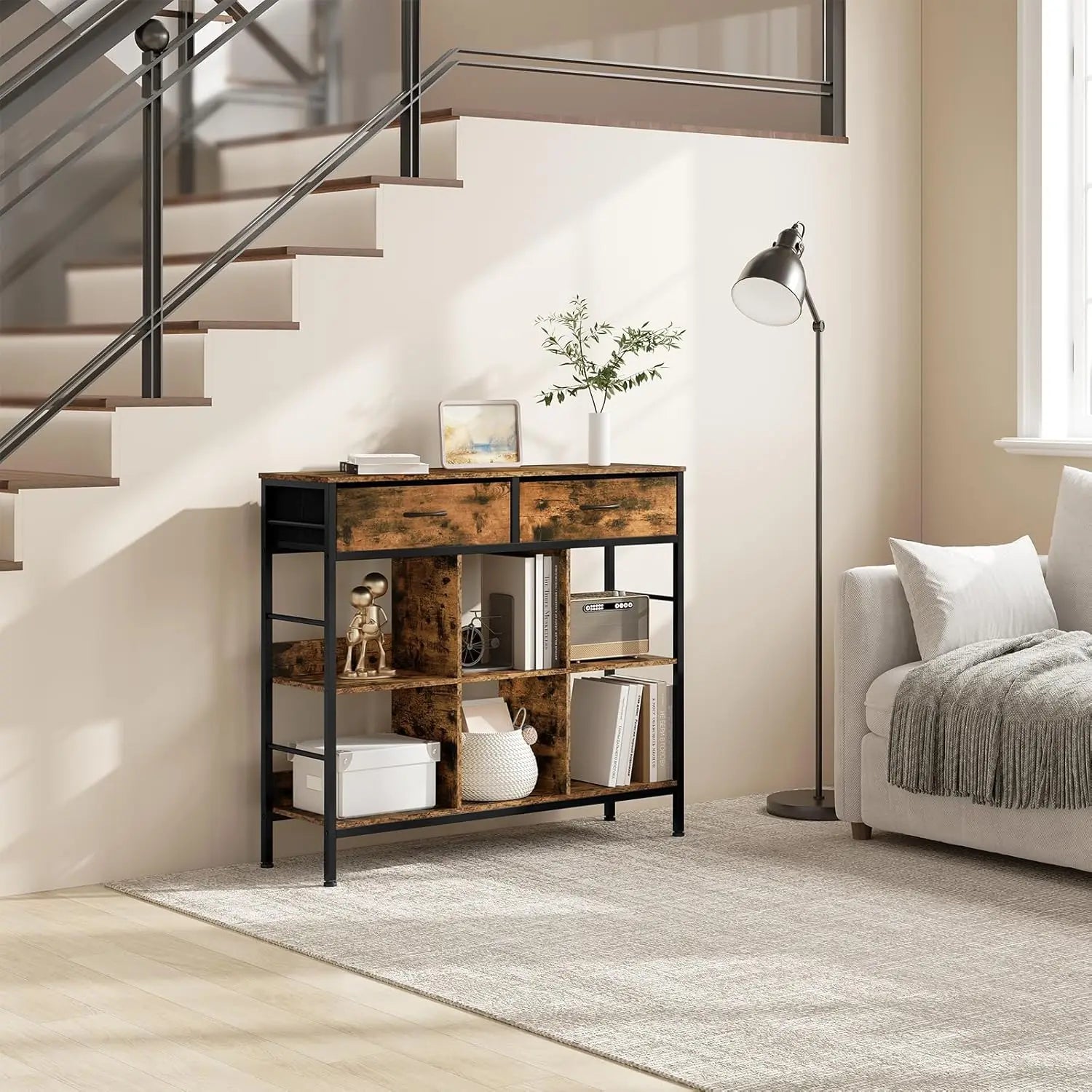 Meuble de rangement pour salon vintage -