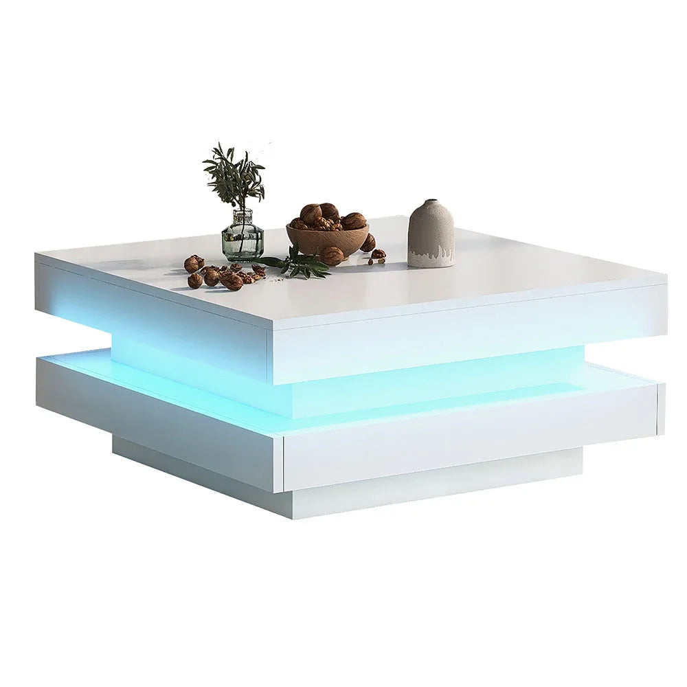 Table basse moderne style technologique -