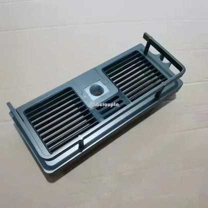 Étagère salle de bain douche sur poteaux - Gris B