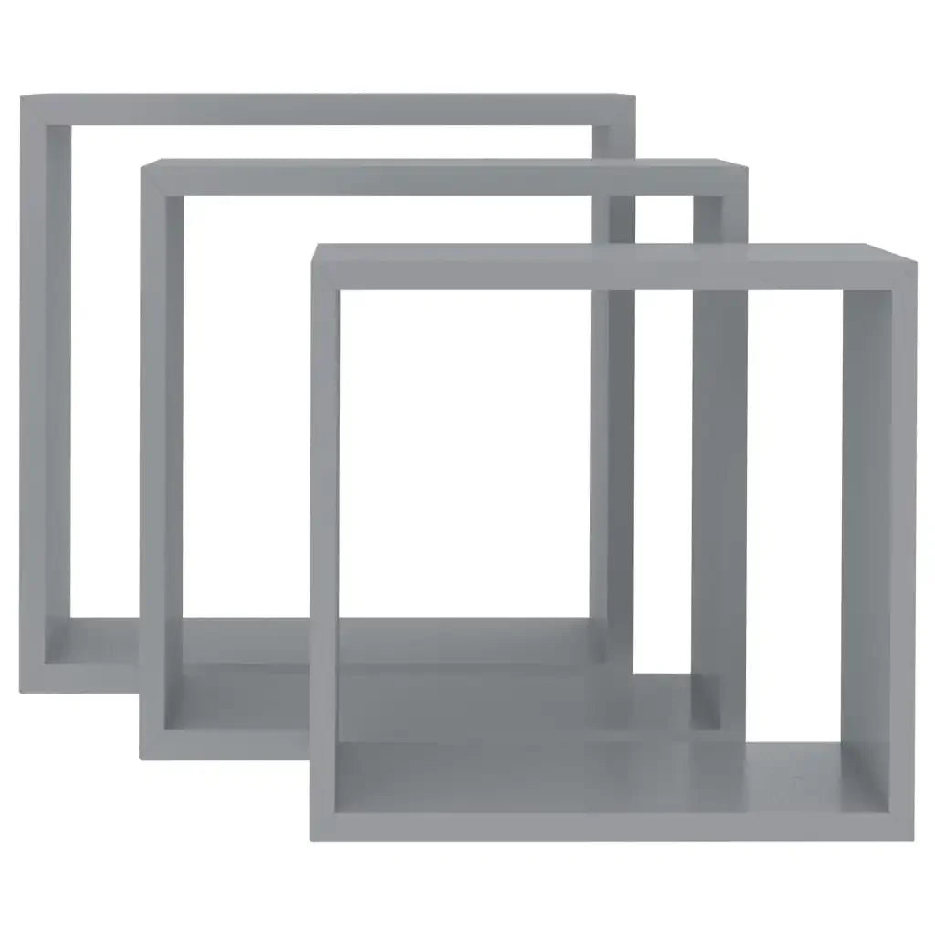 étagère murale cube 3 pcs moderne -