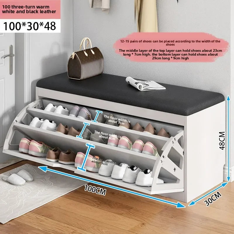 Meuble à chaussure banc premium - EF