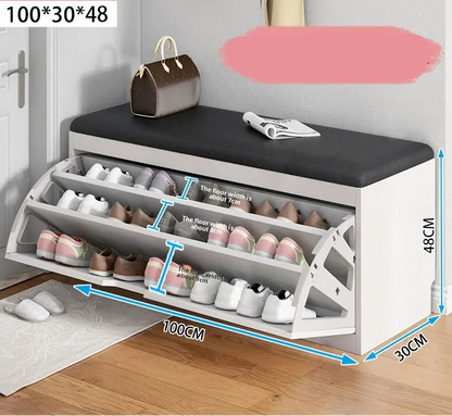 Meuble à chaussure banc premium - EF