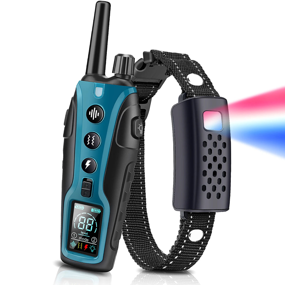 collier anti aboiement avec télécommande ajustable -