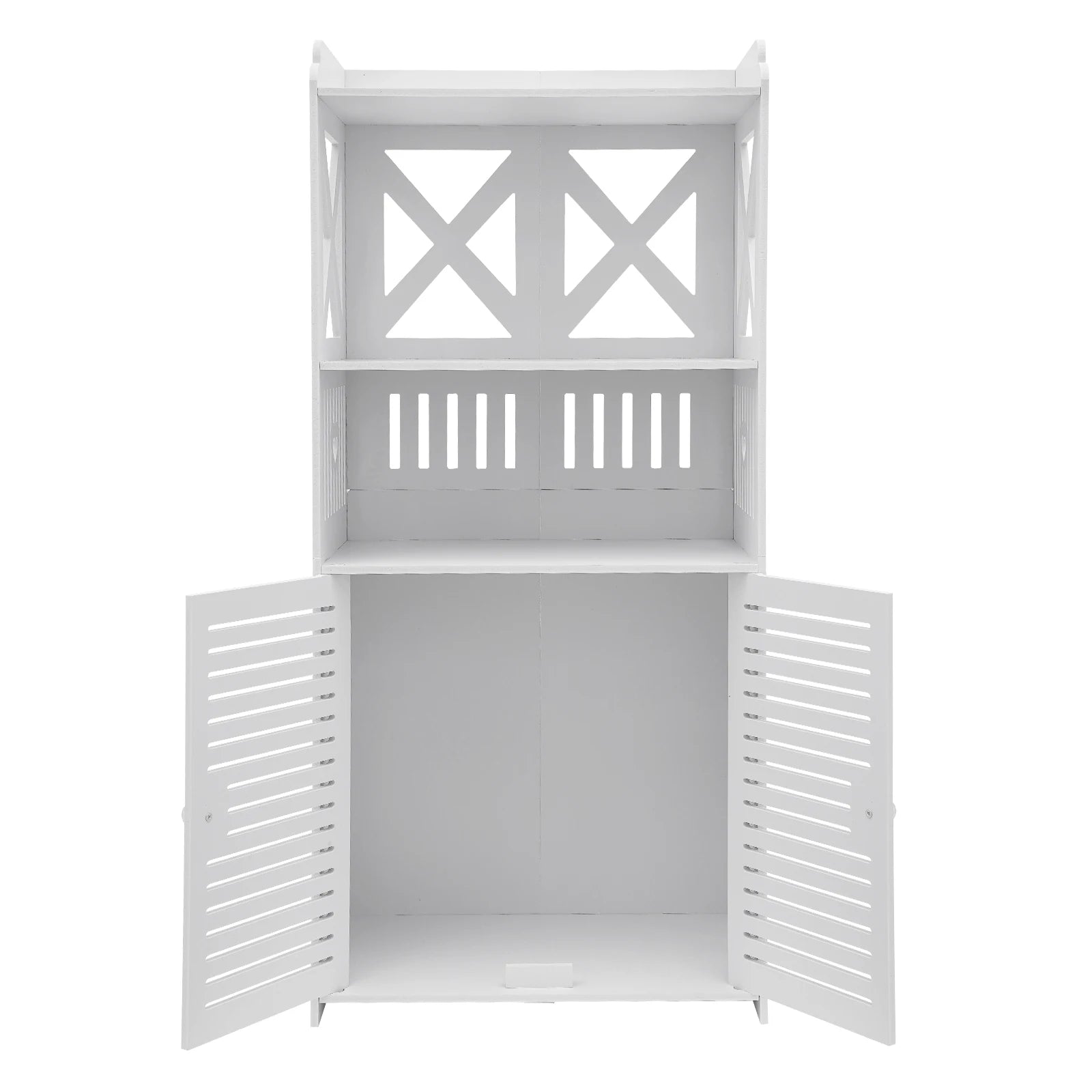 Meuble WC latéral en PVC -