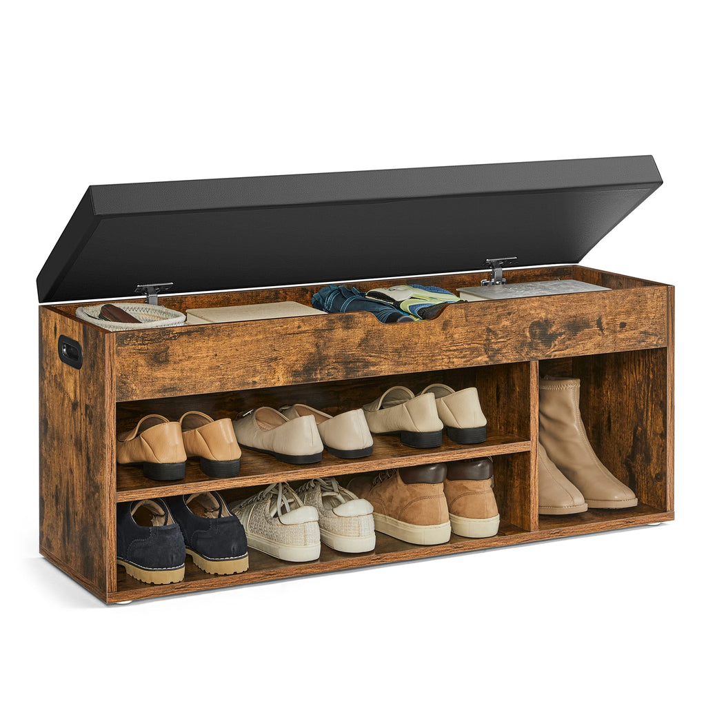 Meuble de rangement chaussures rustiques 30 x 100 x 44 cm, -