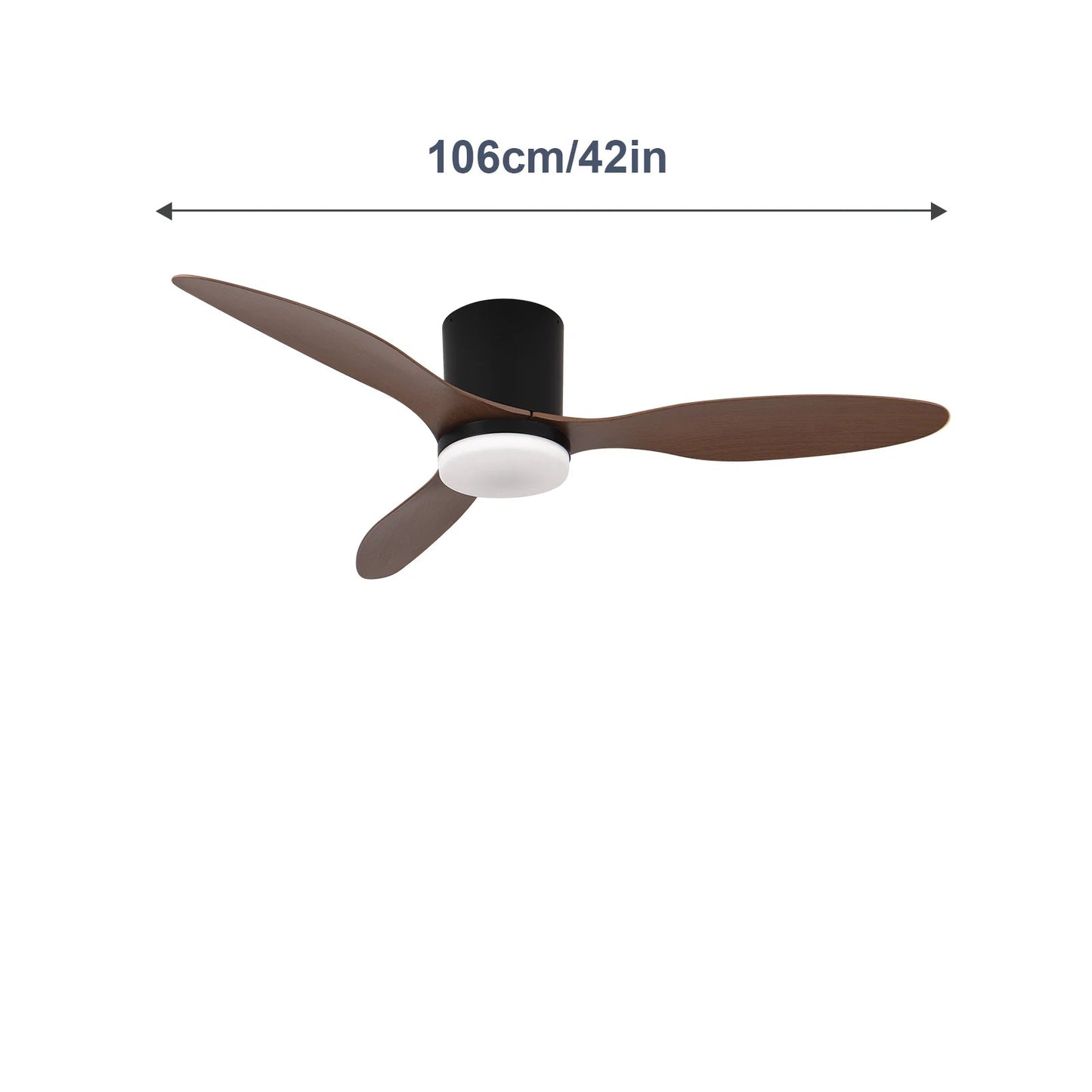 ventilateur silencieux Moderne Noir Blanc - Nordantic