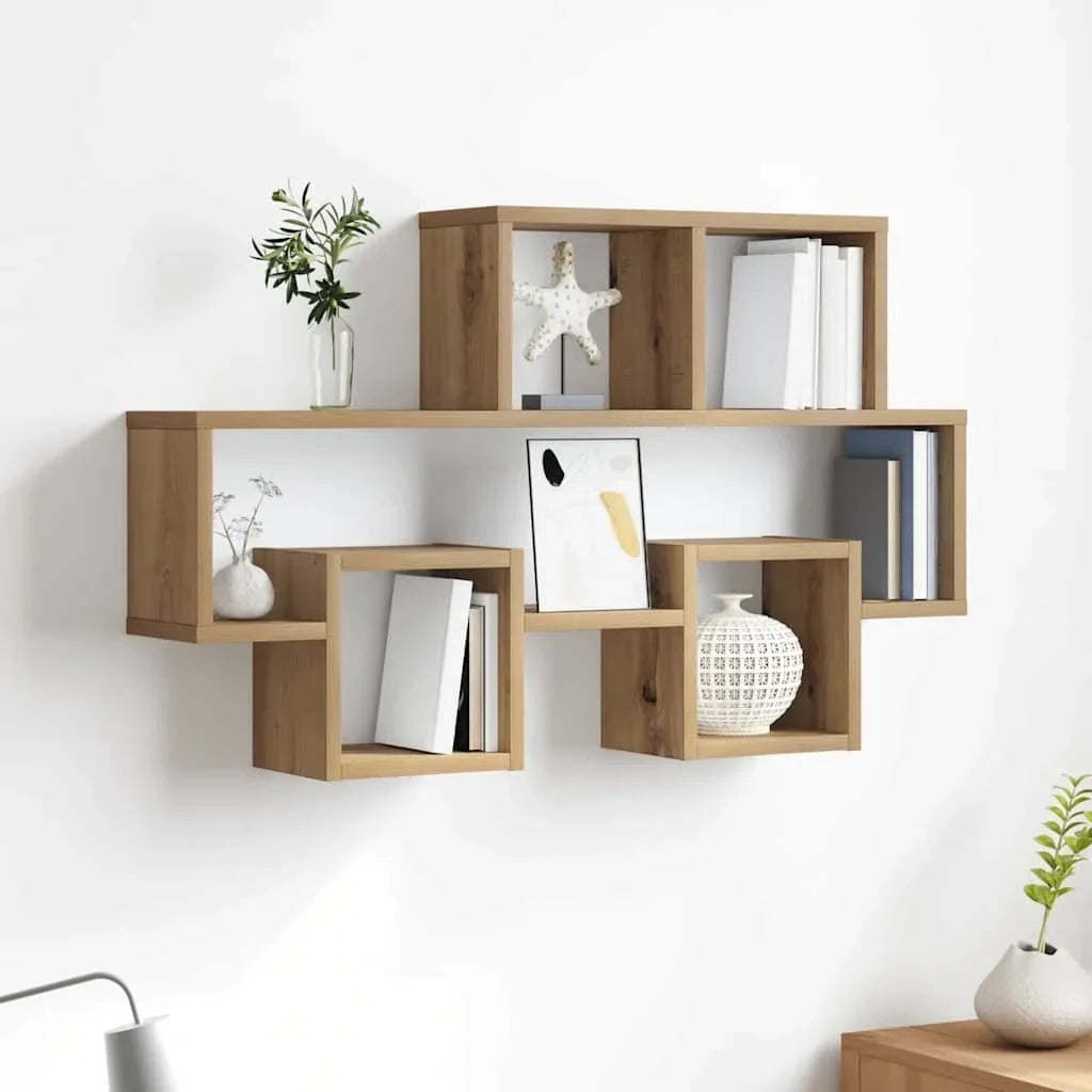 étagère murale salon 82x15x51 cm -