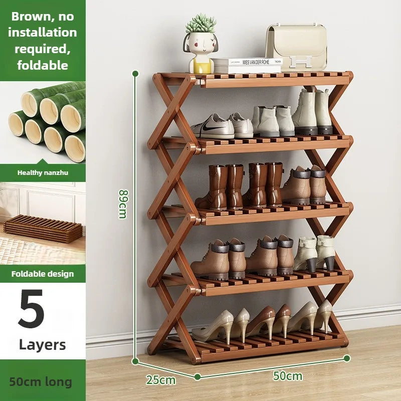 Meuble à chaussure sophistiqué et moderne - 5 couches 50cm