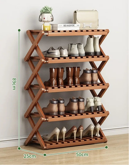 Meuble à chaussure sophistiqué et moderne - 5 couches 50cm